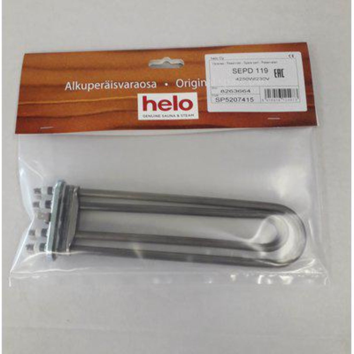Helo Steam Generator Element SEPD 119 | Finnmark Sauna