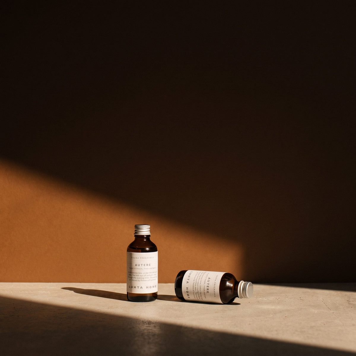 Luhta Autere Sauna Oil Drops - lifestyle in sunlight