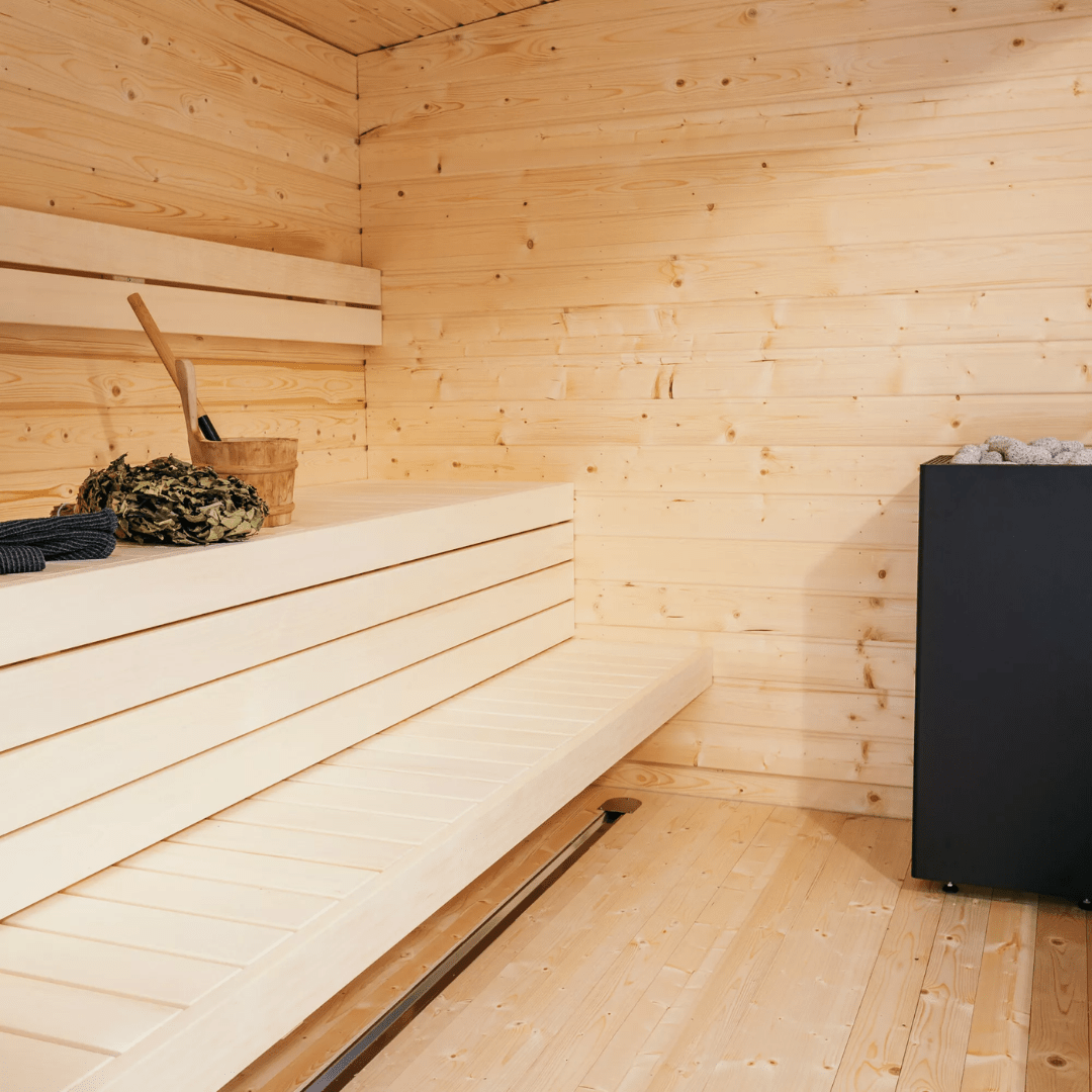 HUUM CORE Black Electric Sauna Heater Electric Sauna Heater | Finnmark Sauna