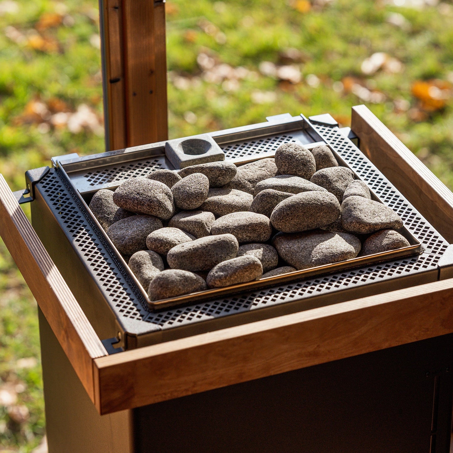 HUUM CORE Wall Combi Electric Sauna Heater Black Electric Sauna Heater | Finnmark Sauna