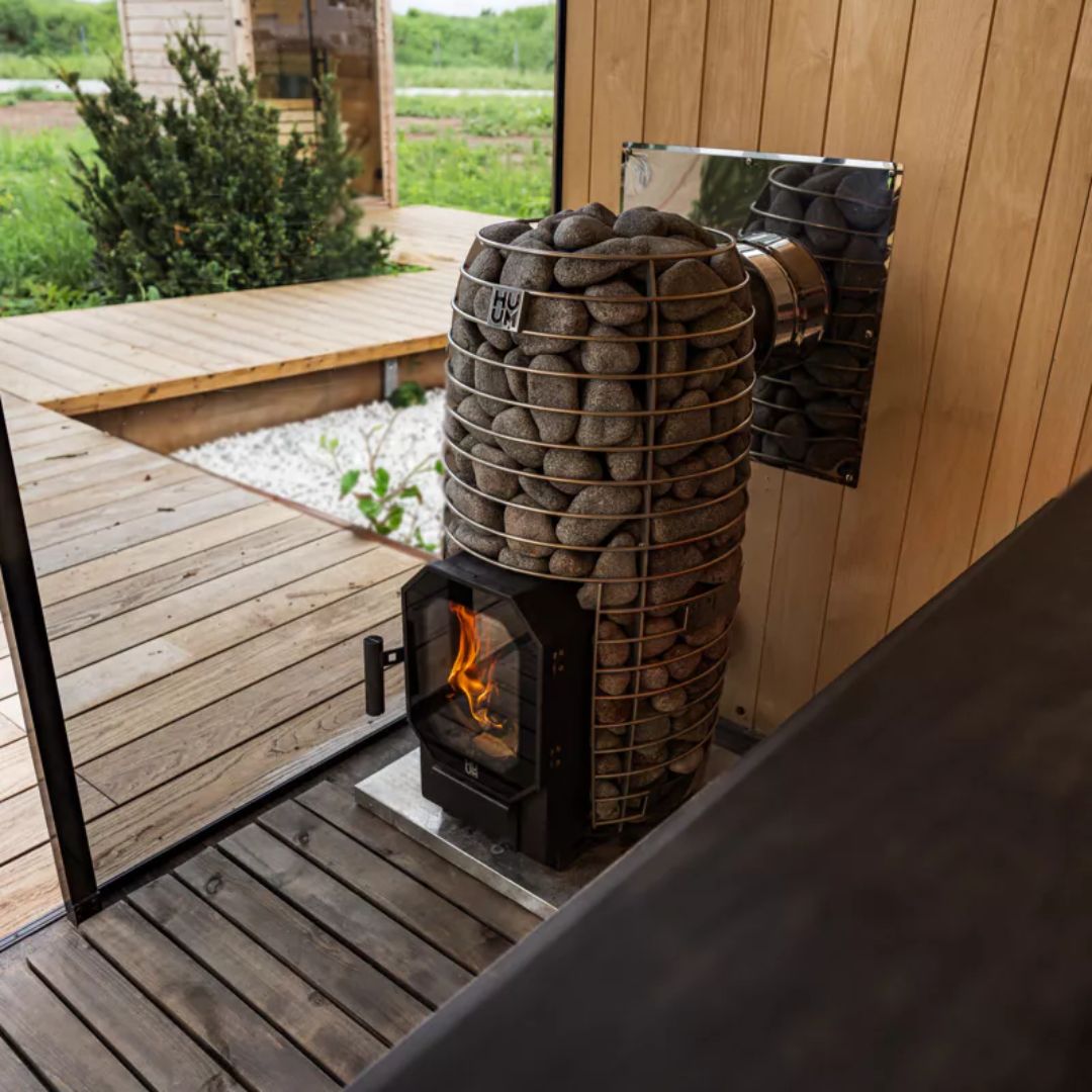 HUUM HIVE Flow Wood Burning Sauna Heater Wood Burning Sauna Heater | Finnmark Sauna