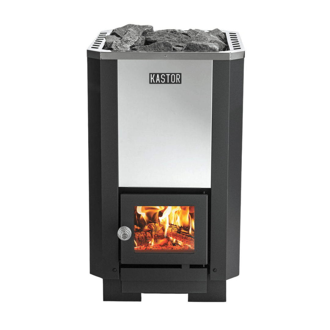 Kastor Karhu Wood Burning Sauna Stove by Helo Wood Burning Sauna Heater | Finnmark Sauna