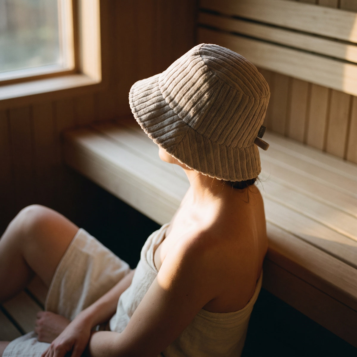 Luhta Aalto Sauna Bucket Hat - worn