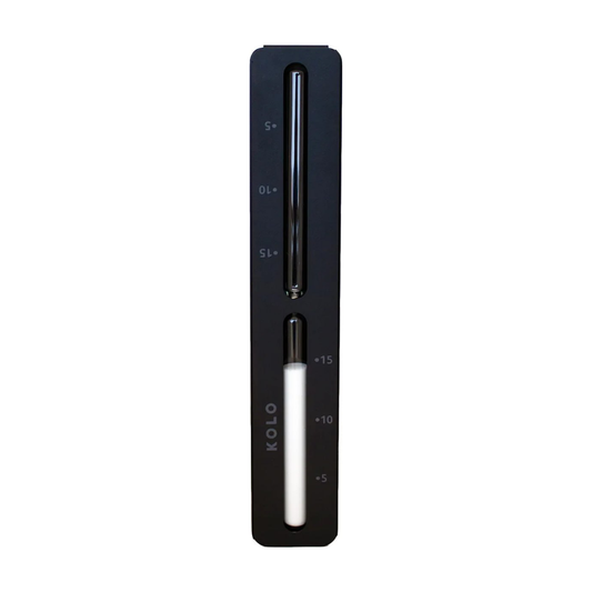 KOLO black minimalist sauna sand timer