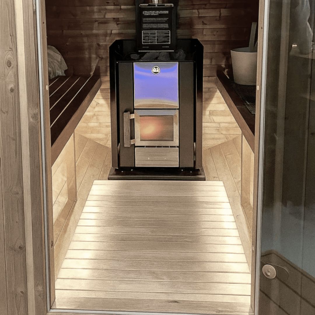 Lighting Kit for Thermo Wood Barrel Sauna Sauna Lighting | Finnmark Sauna