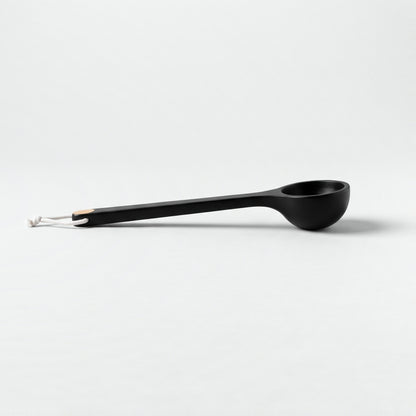 4 Living Sauna Ladle Black - side profile