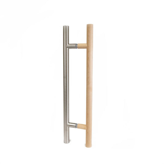 Maple Sauna Door Handle - Guardsman Style Handle Sauna Door Handle | Finnmark Sauna