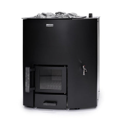 Narvi NC 20 Wood Burning Sauna & Water Heater Wood Burning Sauna Heater | Finnmark Sauna