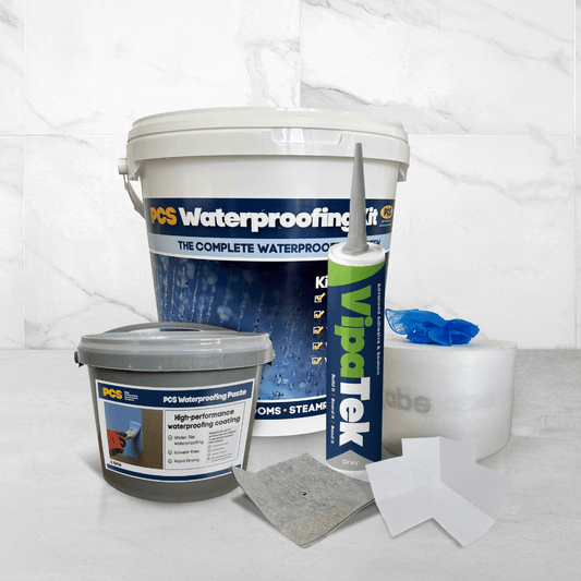 PCS Waterproofing Kit for Steam Rooms Steam Room Benching Accessories | Finnmark Sauna