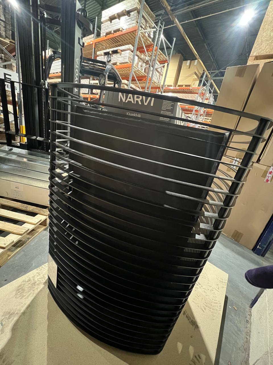 Narvi Velvet 35 Wood Burning Sauna Heater (B-Stock)
