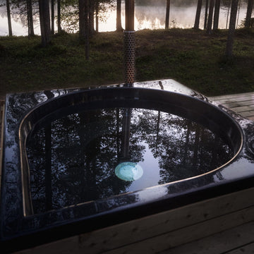 Pisara Wood-Burning Outdoor Hot Tub by Drop Spa