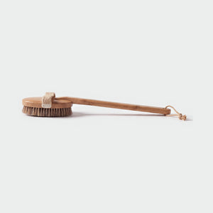 Rento Exfoliating Sauna Bath Brush Bamboo & Natural Hair