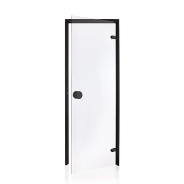 Raiser Black - Glass Sauna Door