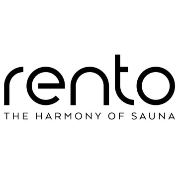 Rento Enamel Sauna Ladle in Black (0.9L)