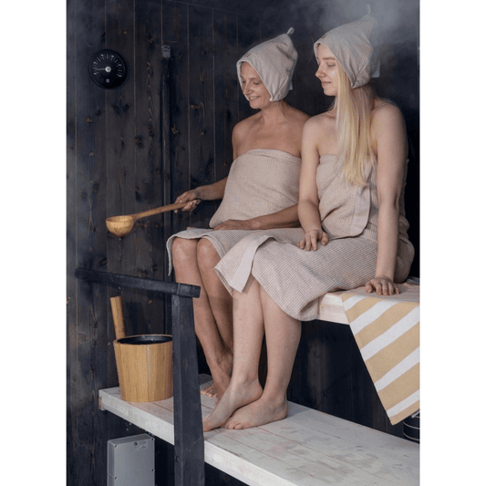 Rento Kenno Sauna Hat Beige Sauna Hat | Finnmark Sauna