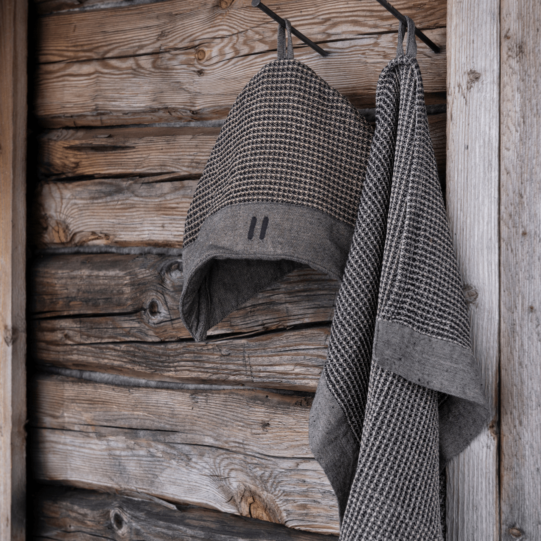 Rento Kenno Towel Brown Sauna Towel | Finnmark Sauna