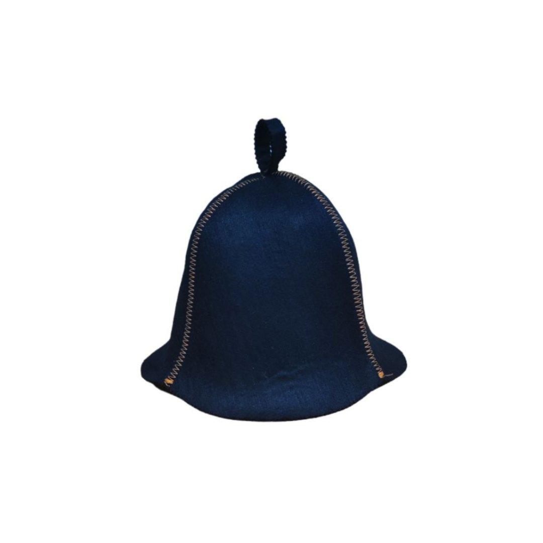 Sauna Hat Black (Polyester Felt) Sauna Hat | Finnmark Sauna