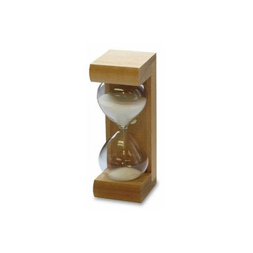 Sauna Hourglass Sand Timer - 15 min Heat Treated Birch Sauna Sand Timer | Finnmark Sauna