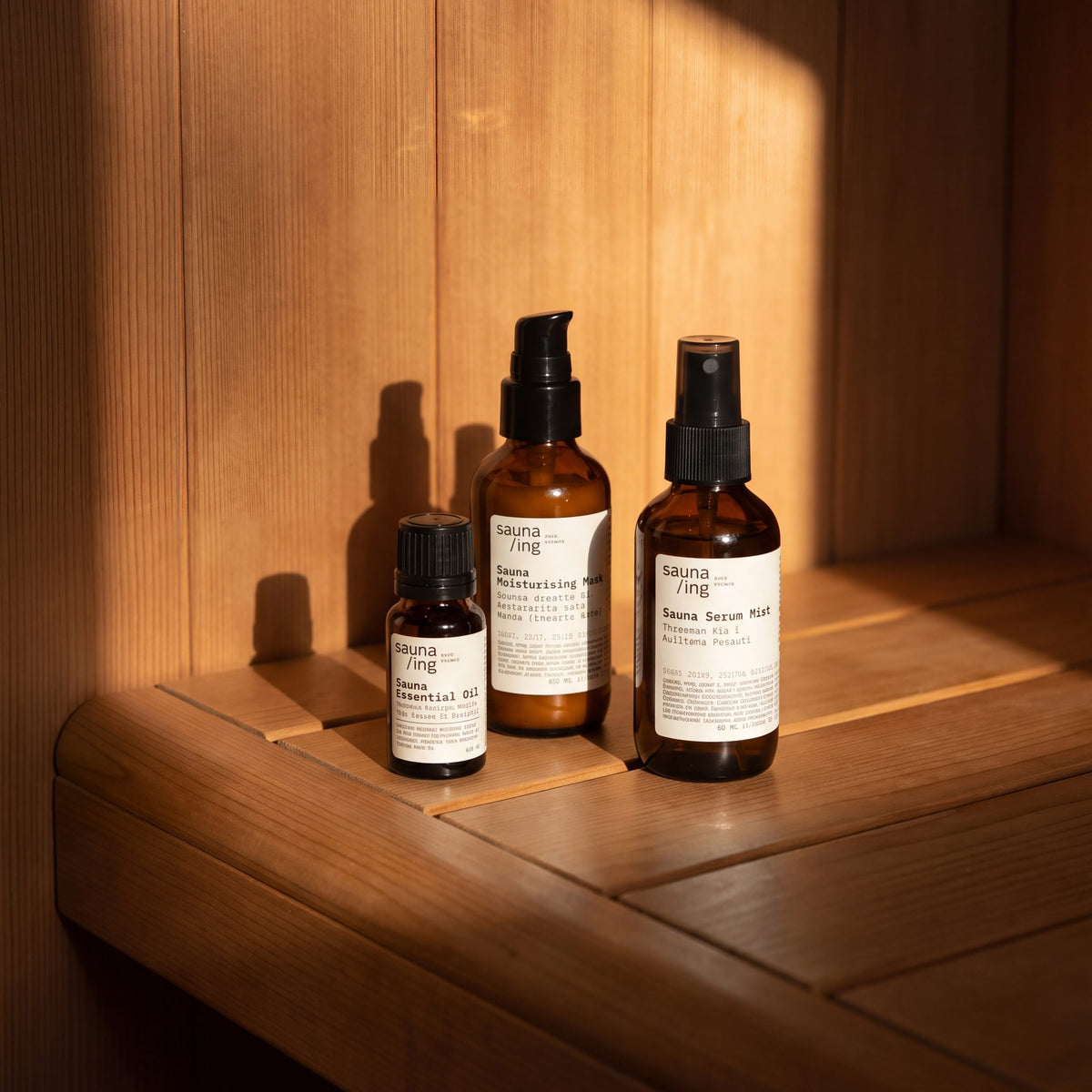 sauna/ing Sauna Beauty Ritual Set