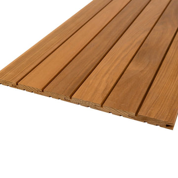 Thermo Aspen Sauna Wood Cladding STS4 90mm (Pack of 6) by Finnmark Sauna