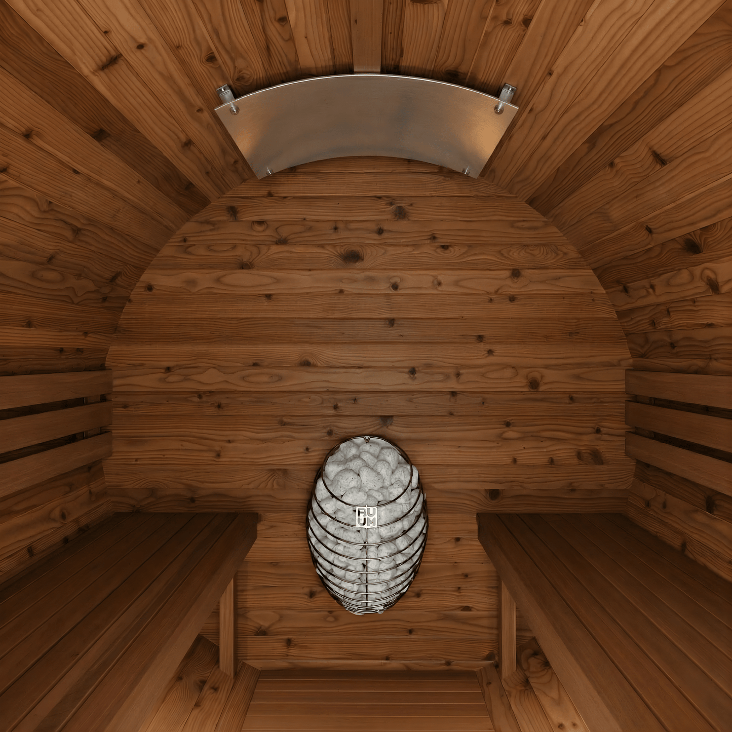 Micro Wood Barrel Sauna (2 Person)