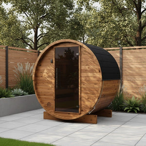 Micro Wood Barrel Sauna (2 Person)