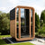 Thermo Wood Cube Outdoor Sauna - Mini (2 Person)