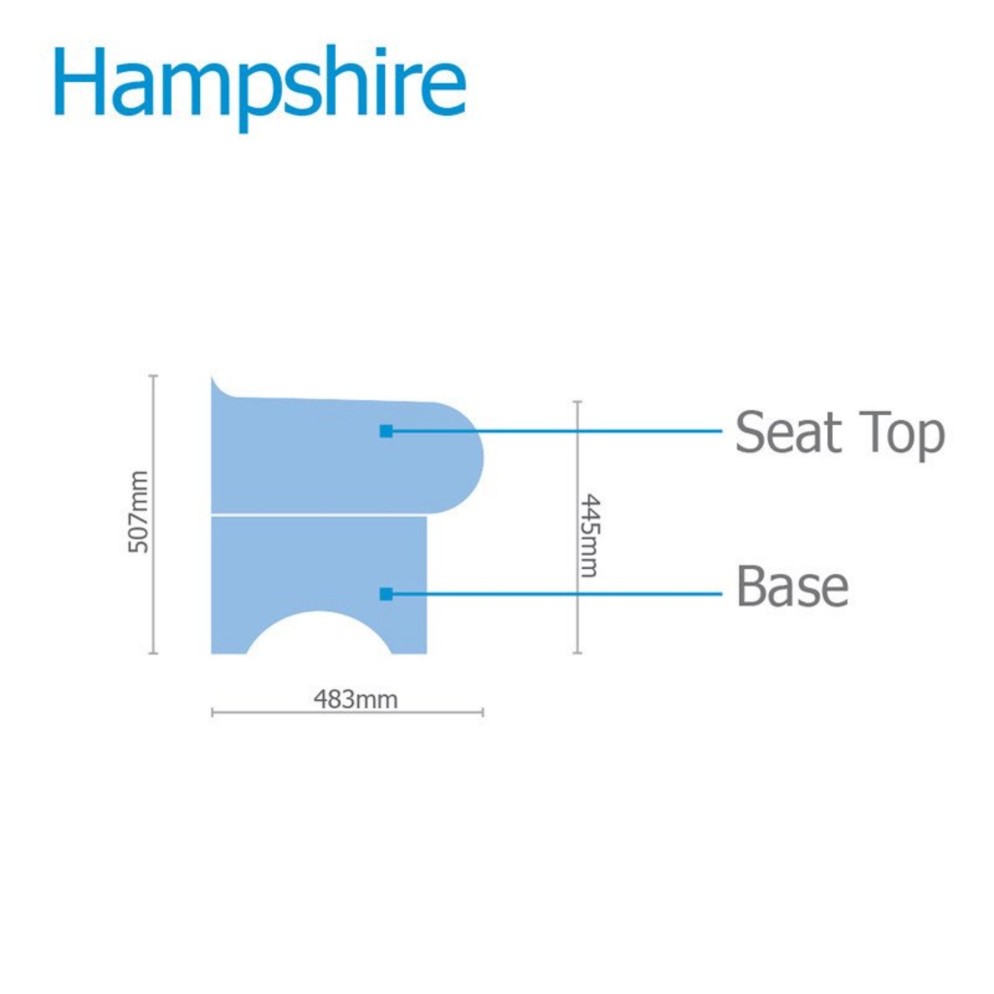 Tileable Steam Room Complete Seat Section - Hampshire Steam Room | Finnmark Sauna