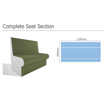 Tileable Steam Room Electric Heated Complete Seat Section - Buckingham Steam Room | Finnmark Sauna