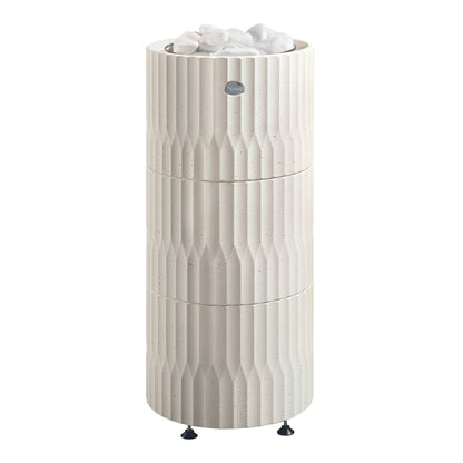 Tulikivi Riite Replacement Soapstone Cover (White) Soapstone Cover | Finnmark Sauna