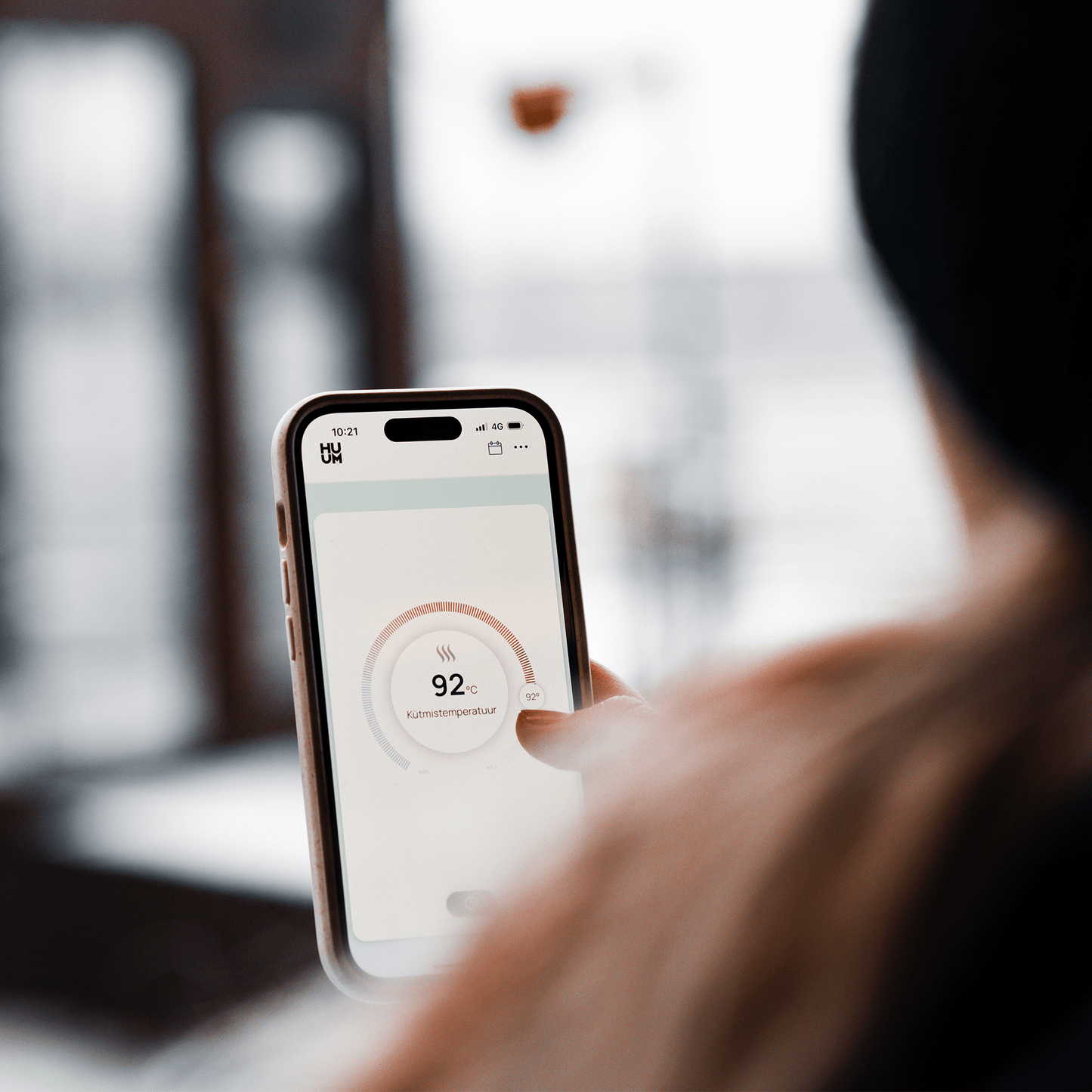 UKU Wi - Fi Control Unit Glass/Black by HUUM Heater Controller | Finnmark Sauna