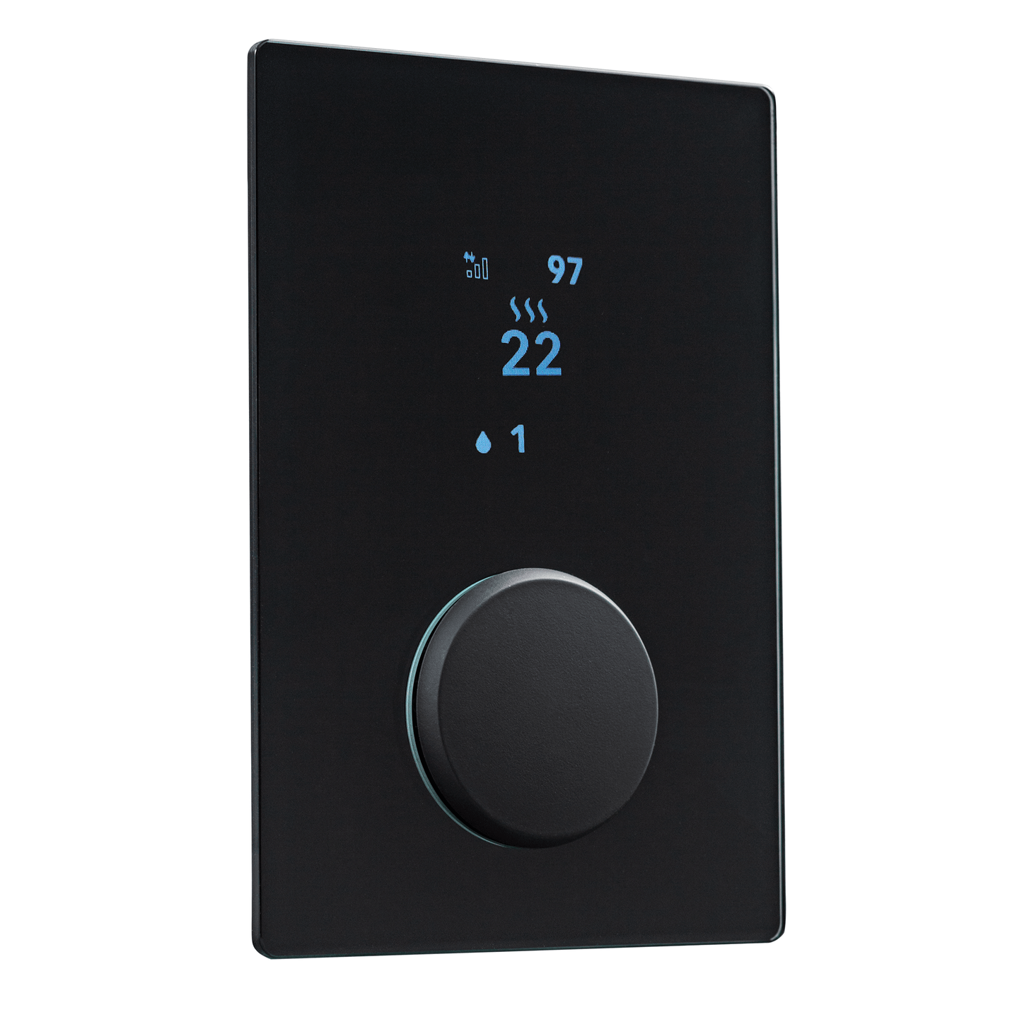 UKU Wi - Fi Control Unit Glass/Black by HUUM Heater Controller | Finnmark Sauna