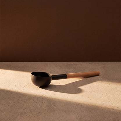 KOLO Sauna Ladle Black - lifestyle in sunlight