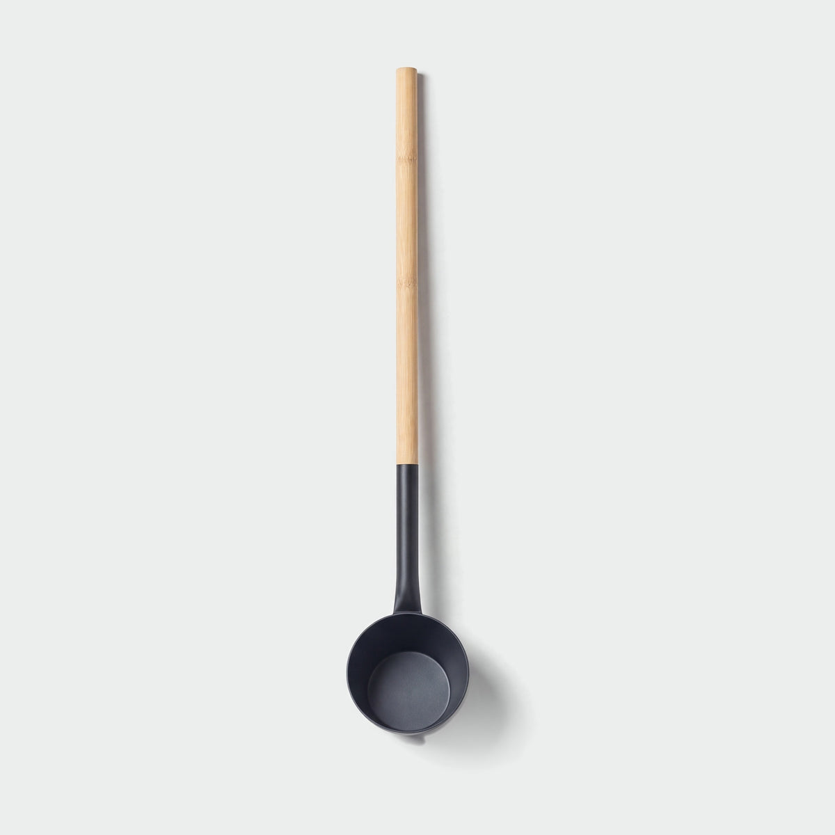 Rento Anodised Aluminium Commercial Sauna Ladle in Dark Grey (Extra Long) - flat lay