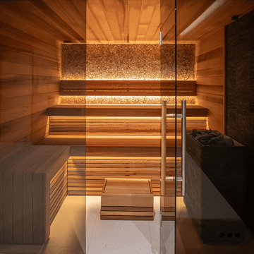 Western Red Cedar Sauna Wood Bench Boards 140mm (Pack of 2) (B - Stock) Sauna Timber | Finnmark Sauna