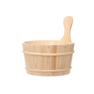 4 Living Sauna Bucket Spruce 4 Litre
