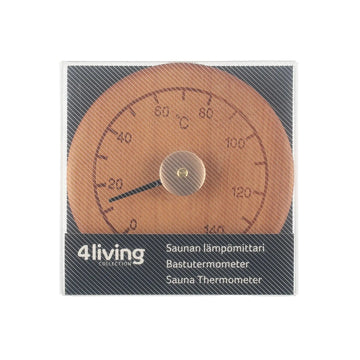 4 Living Sauna Thermometer Alder