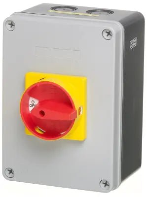 63A, 4 Pole IP65 Enclosed Switch Isolator Boxed LB634P