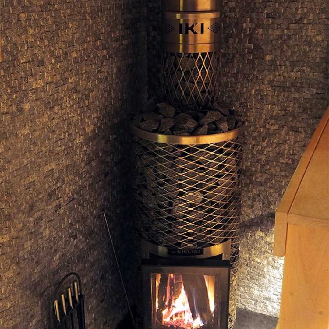 Kivi- IKI jr. Wood Burning Sauna Heater Wood Burning Sauna Heater | Finnmark Sauna