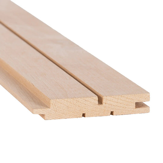 Alder Sauna Wood Cladding STS Valeura 90mm (Pack of 6) Sauna Timber | Finnmark Sauna