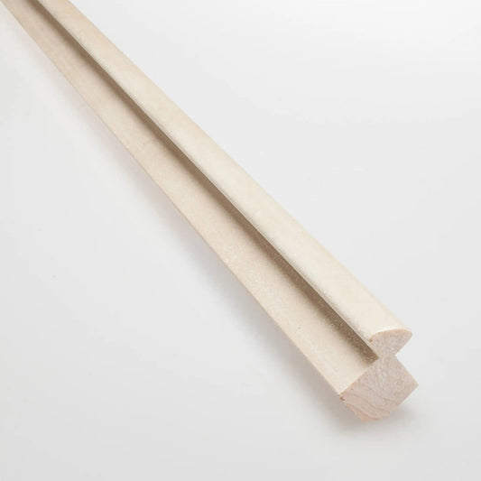 Aspen Internal Corner Molding 27x27 for 15mm cladding (Pack of 4) Sauna Timber | Finnmark Sauna