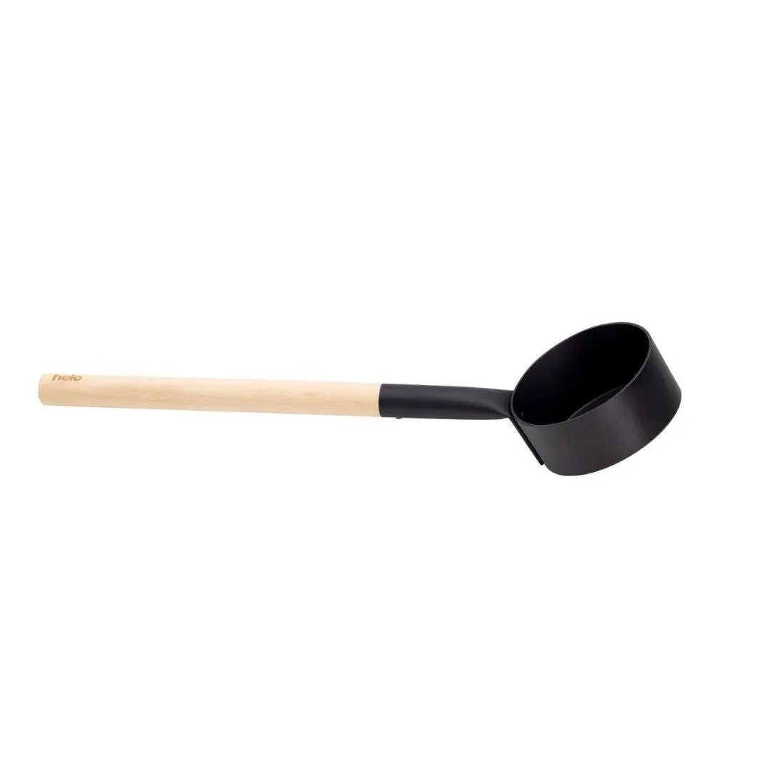 Black Anodised Aluminium Sauna Ladle (Brilliant Range) by Helo Sauna Ladle | Finnmark Sauna