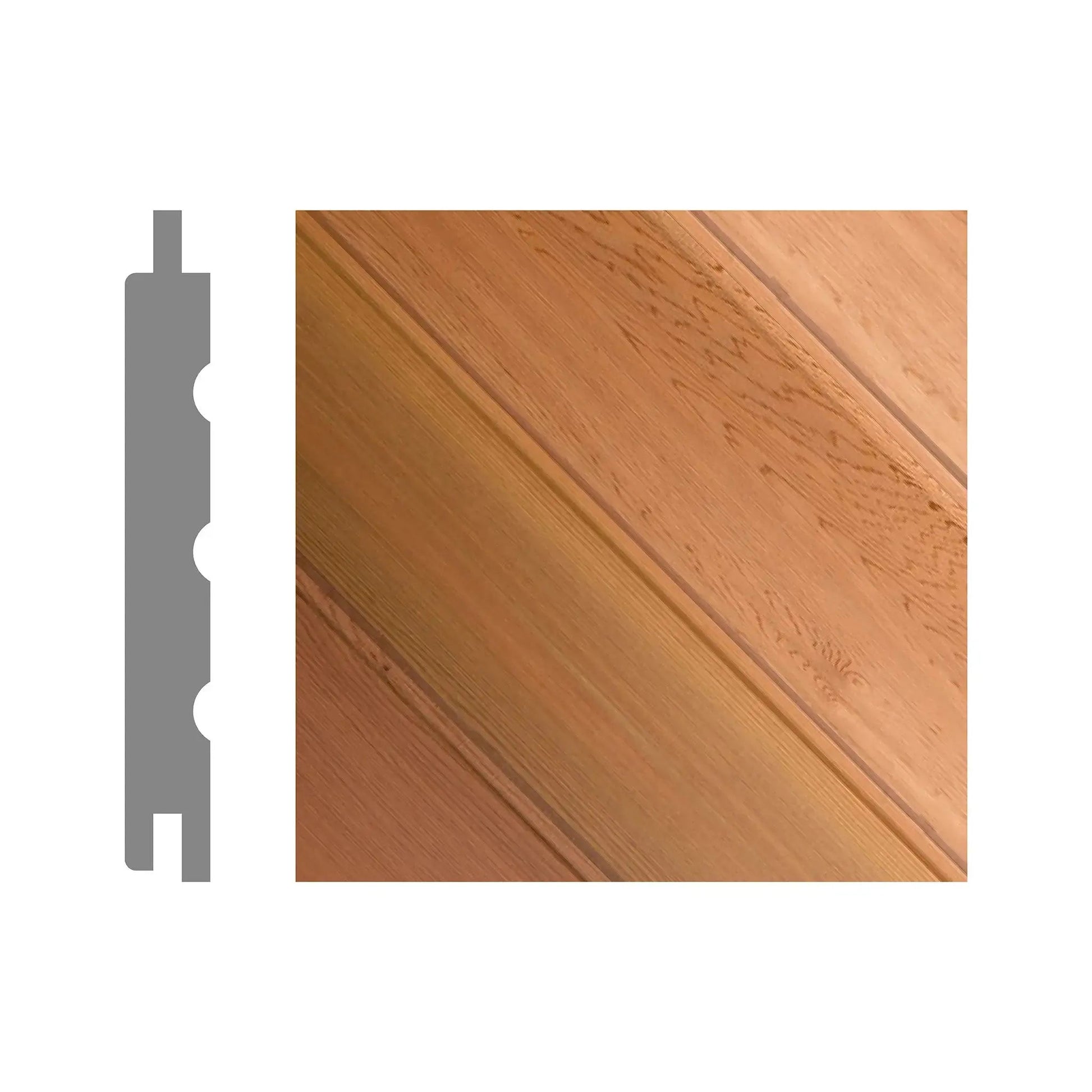 Cedar Sauna Wood Cladding Kallio 17x140mm (Pack of 5) Sauna Timber | Finnmark Sauna