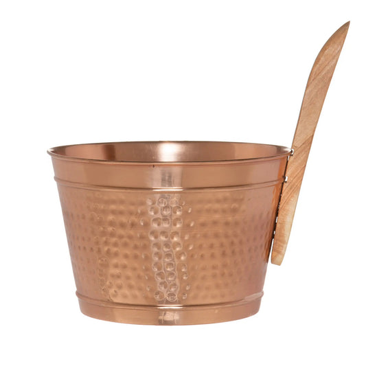 Copper Sauna Bucket 4L Sauna Bucket/Pail | Finnmark Sauna