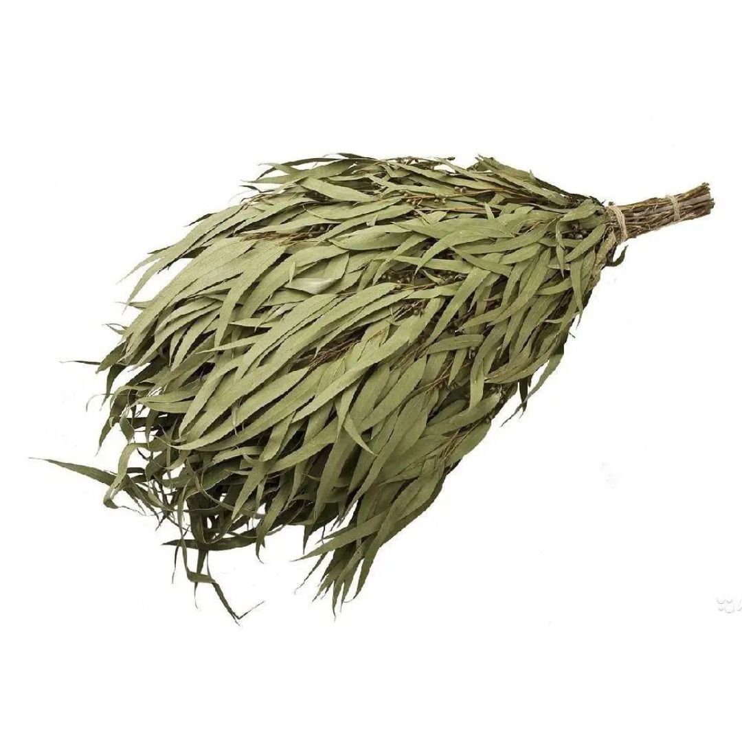 Dried Hand Made Sauna Whisk - Eucalyptus Sauna Whisks / Sauna Vihta | Finnmark Sauna