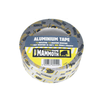 Everbuild Mammoth Aluminium Tape Heat Resistant