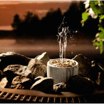Finnish Soapstone Sauna Water Fountain Scent/Oil Diffuser - Saunatroikka