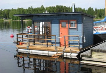 Floating Sauna Cabin 18FS Paltamo Outdoor/Garden Sauna Cabin | Finnmark Sauna