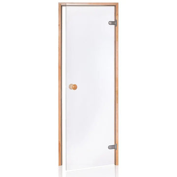 Glass Sauna Door with Alder Frame (Standard)