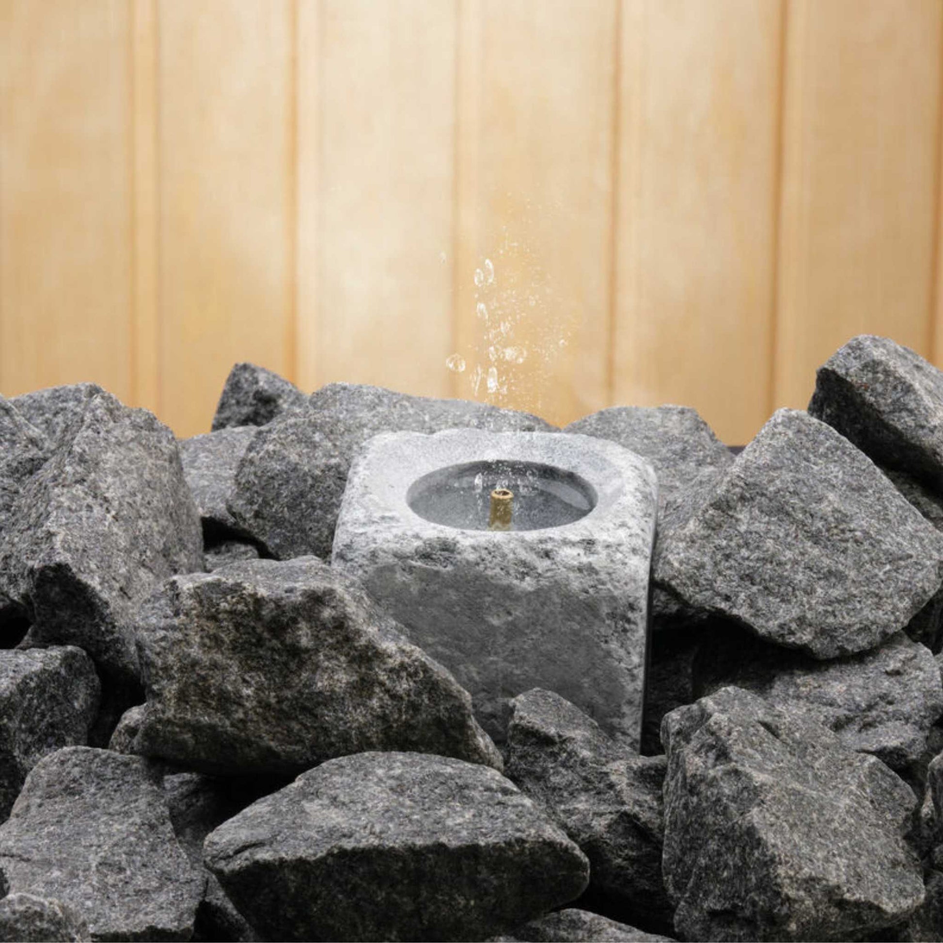 Hukka Saunasimo Sauna Steam Fountain soapstone | Finnmark Sauna